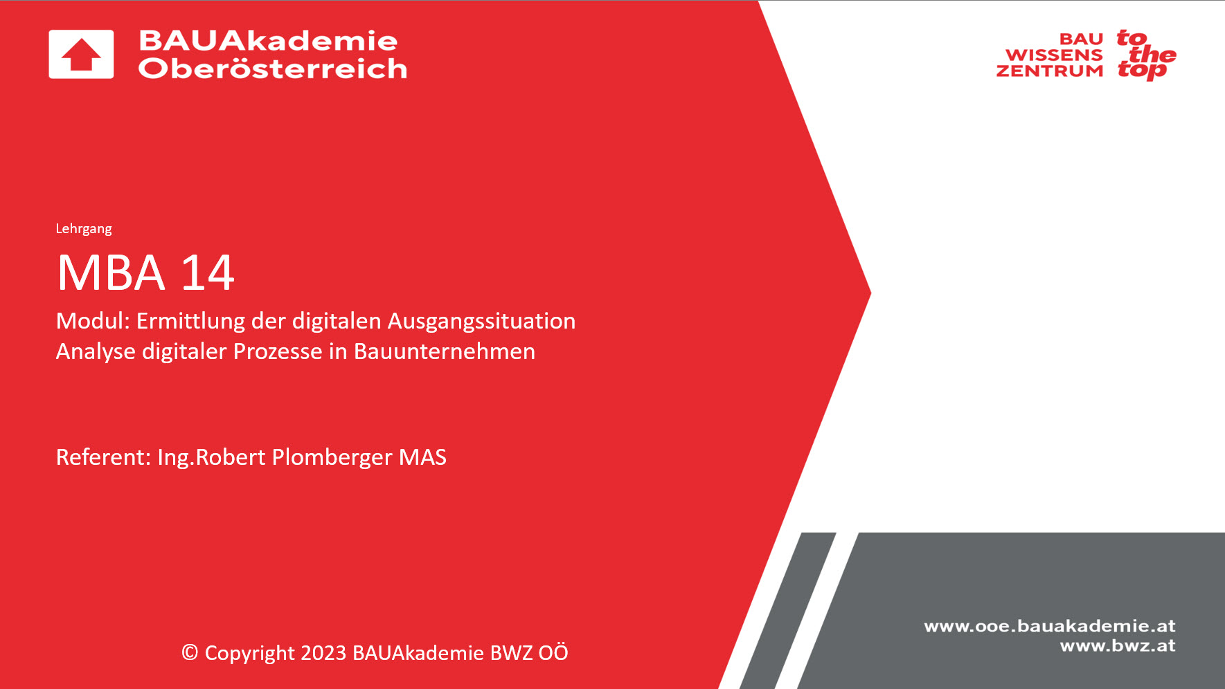 MBA 14_Modul 1 Analyse digitaler Prozesse